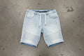 Connor - Denim Elastic Shorts (34)