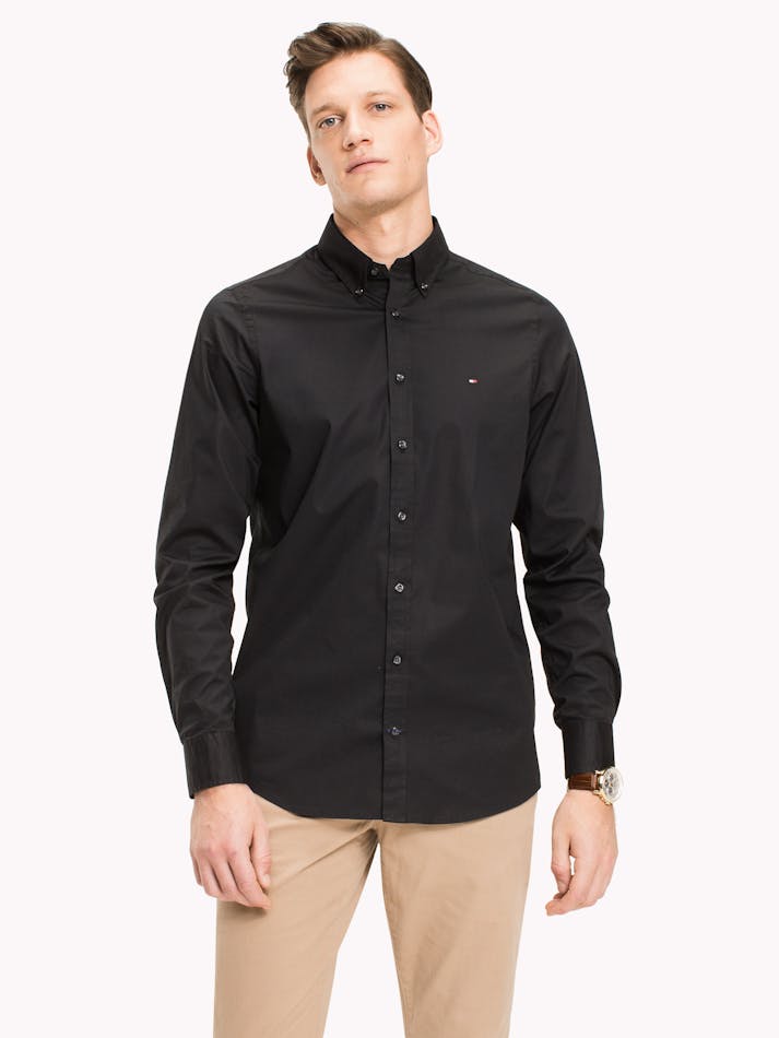 Tommy Hilfiger - Stretch Slim Fit Poplin Shirt (S)