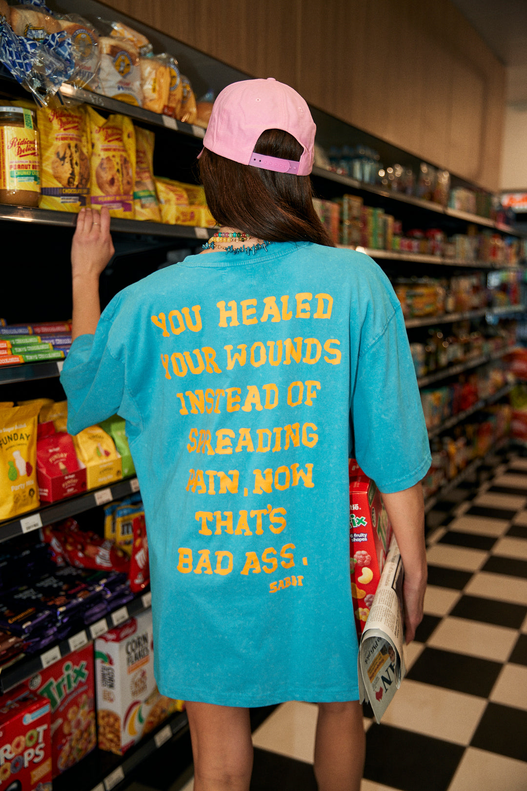 Sabbi - The Very Oversized Self Love Club Tee (S)