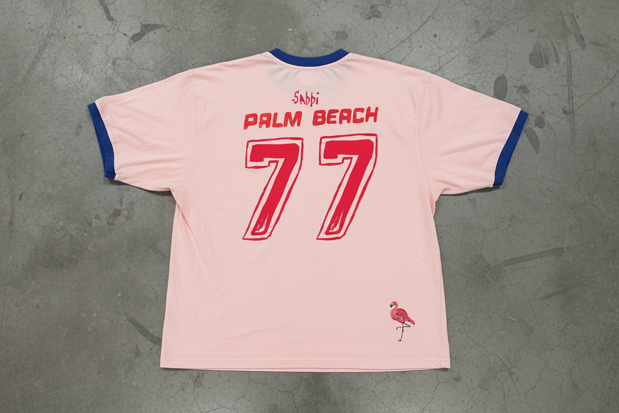 Sabbi - The Very Oversized Flamingo Racing Tee (M)