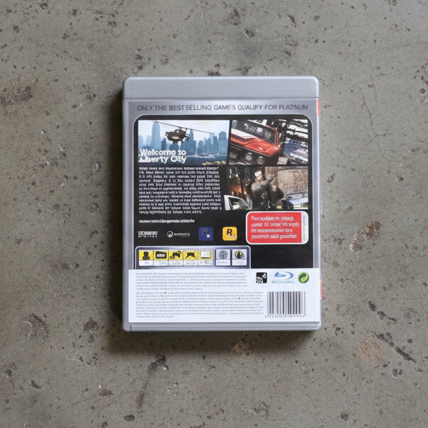 Playstation 3 - Grand Theft Auto: Liberty City - GTA IV