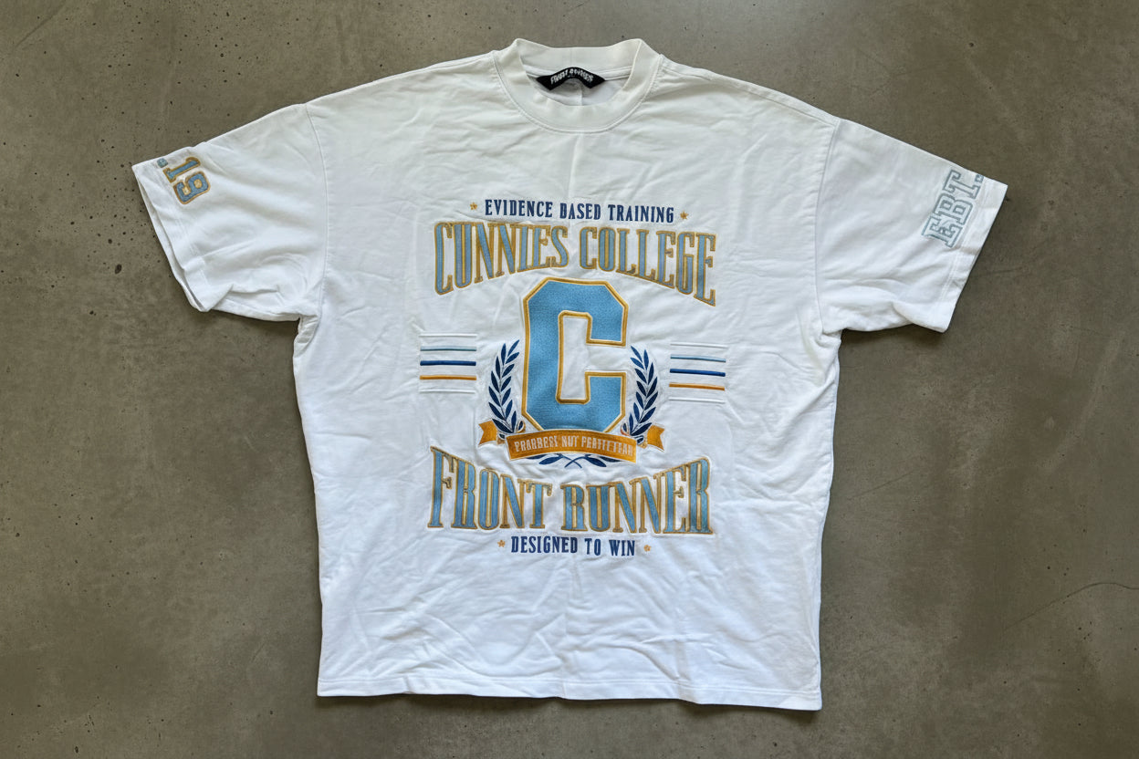 Front Runner x EBT - Cunnies College Tee (L)