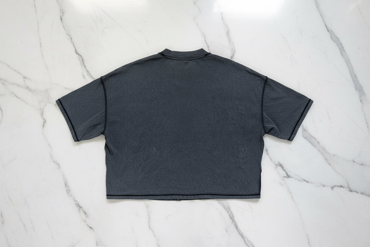 Front Runner - Staple Boxy Cropped Tee (S)