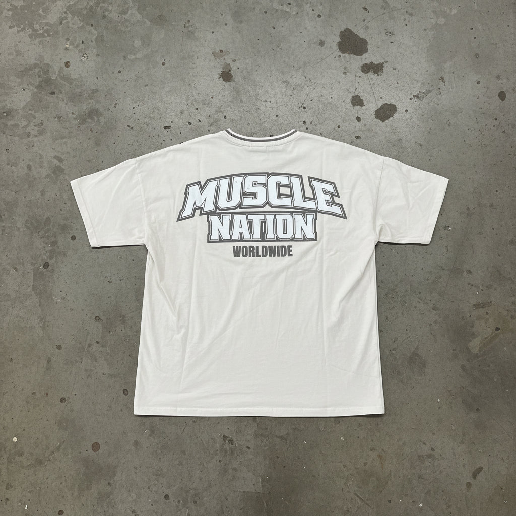 Muscle Nation - Worldwide Oversized Tee (S)