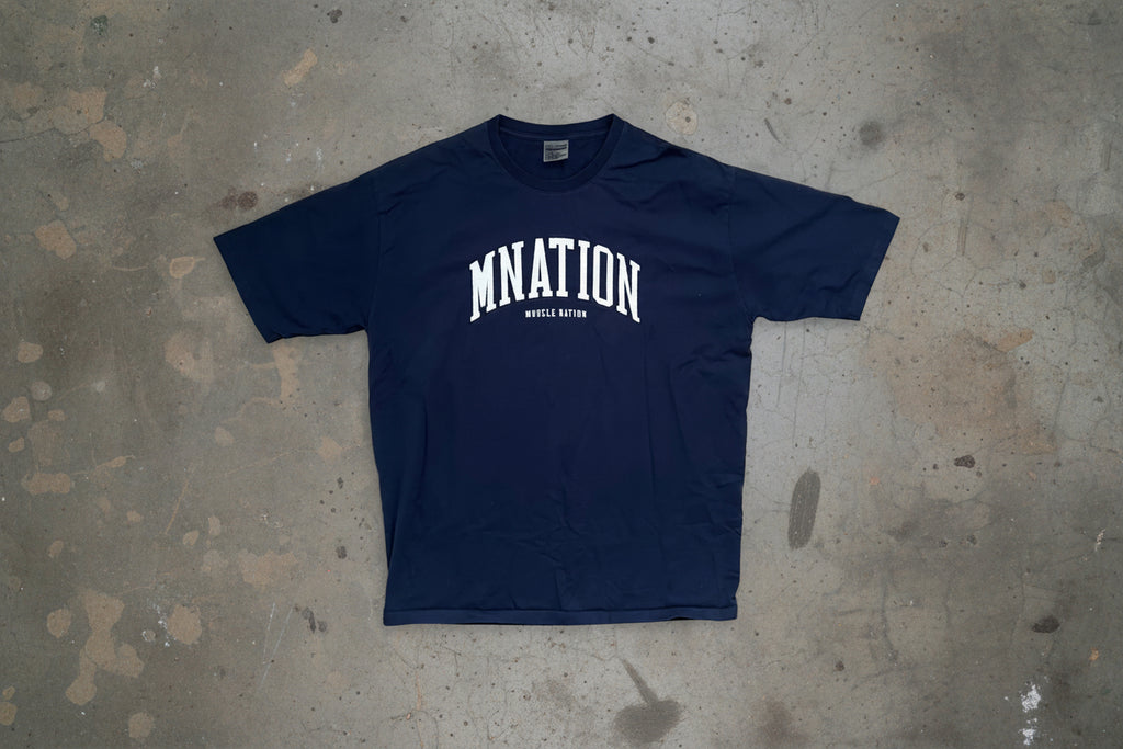 Muscle Nation - MN Varsity Oversized Tee (XL)