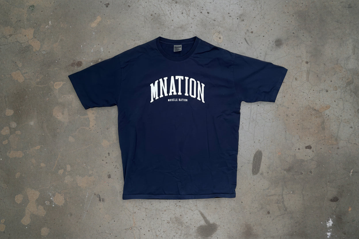 Muscle Nation - MN Varsity Oversized Tee (XL)