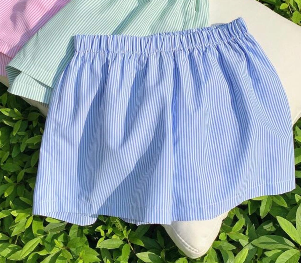 Shein - Woven Striped Shorts (M)