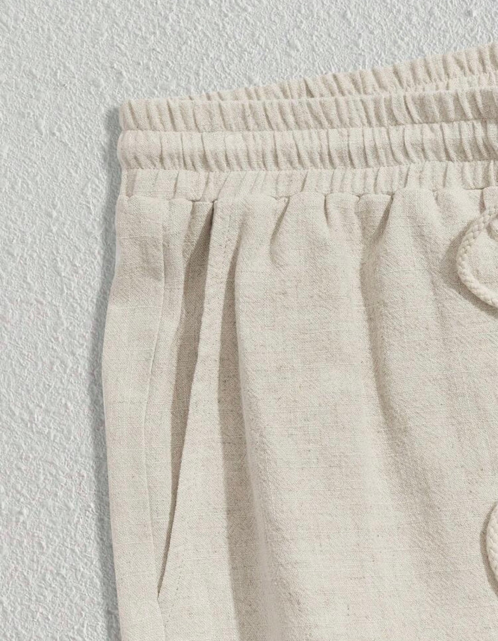 Shein - Drawstring Waist Shorts (2XL)