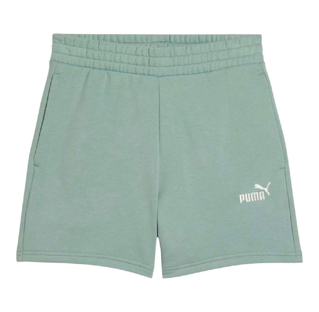 Puma - Small Logo 5” High Waist Shorts (S)