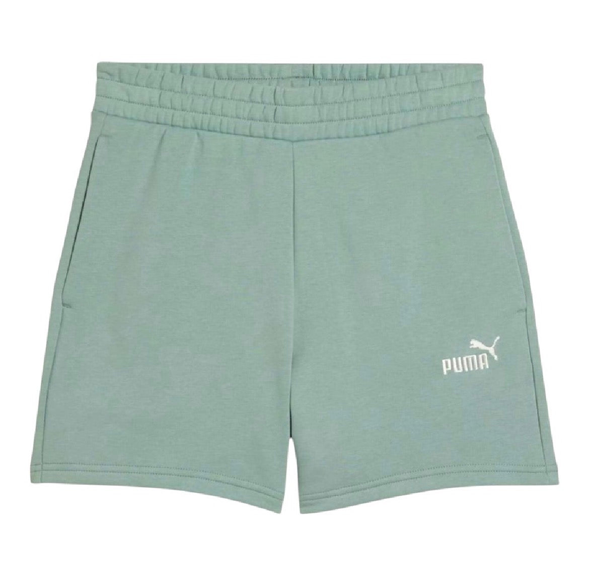 Puma - Small Logo 5” High Waist Shorts (S)