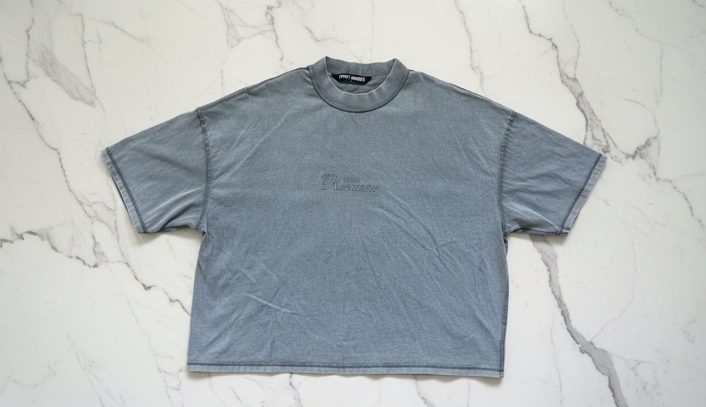 Front Runner - Staple Boxy Cropped Tee (S)