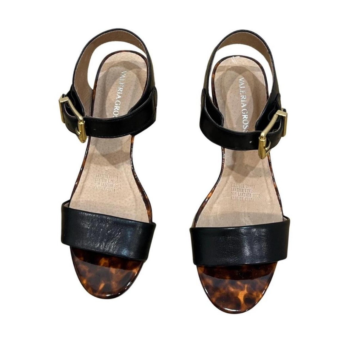 Valeria Grossi - Lou Italian Leather Ankle Strap Heel (EU37)