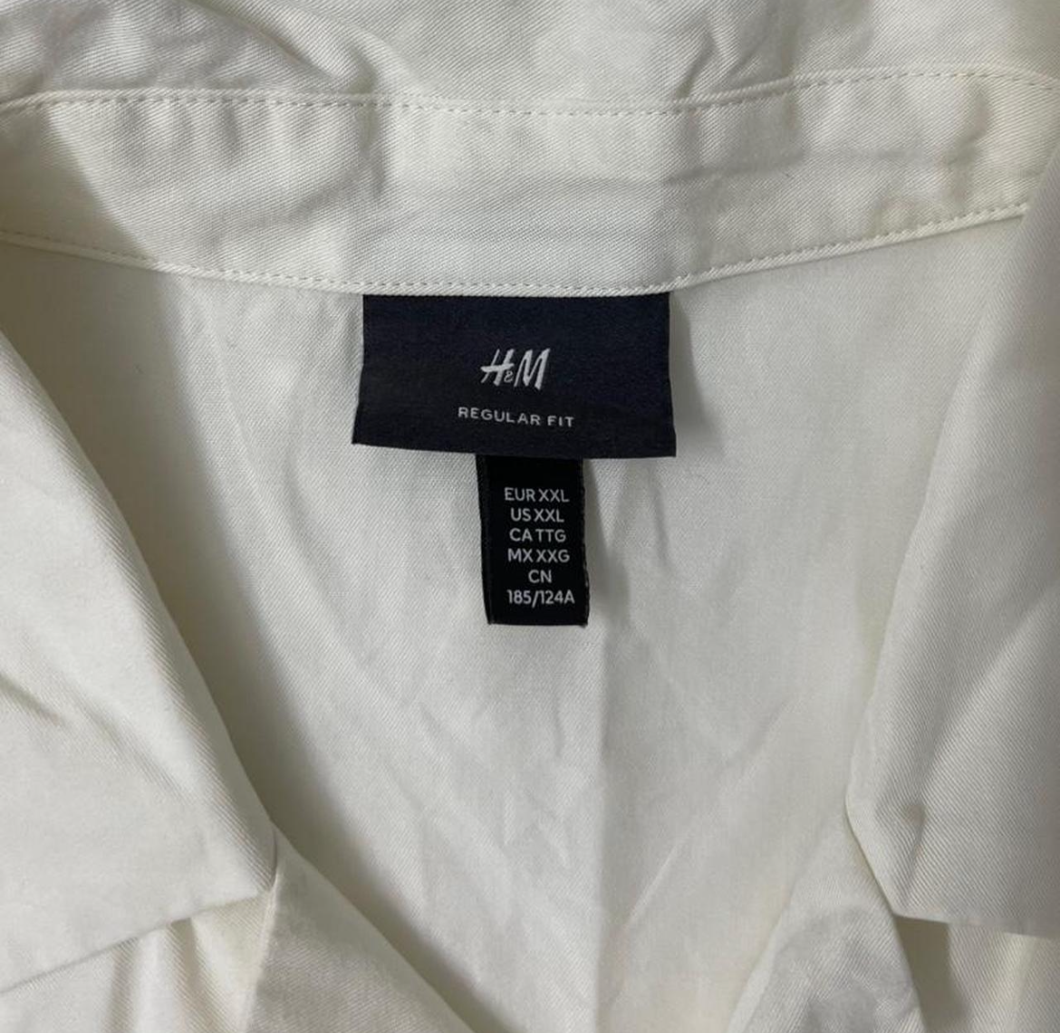 H&M - Regular Fit Linen Blend Shirt (2XL)
