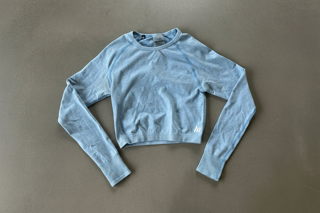 Muscle Nation x Rachel Dillon - Long Sleeve Crop Top