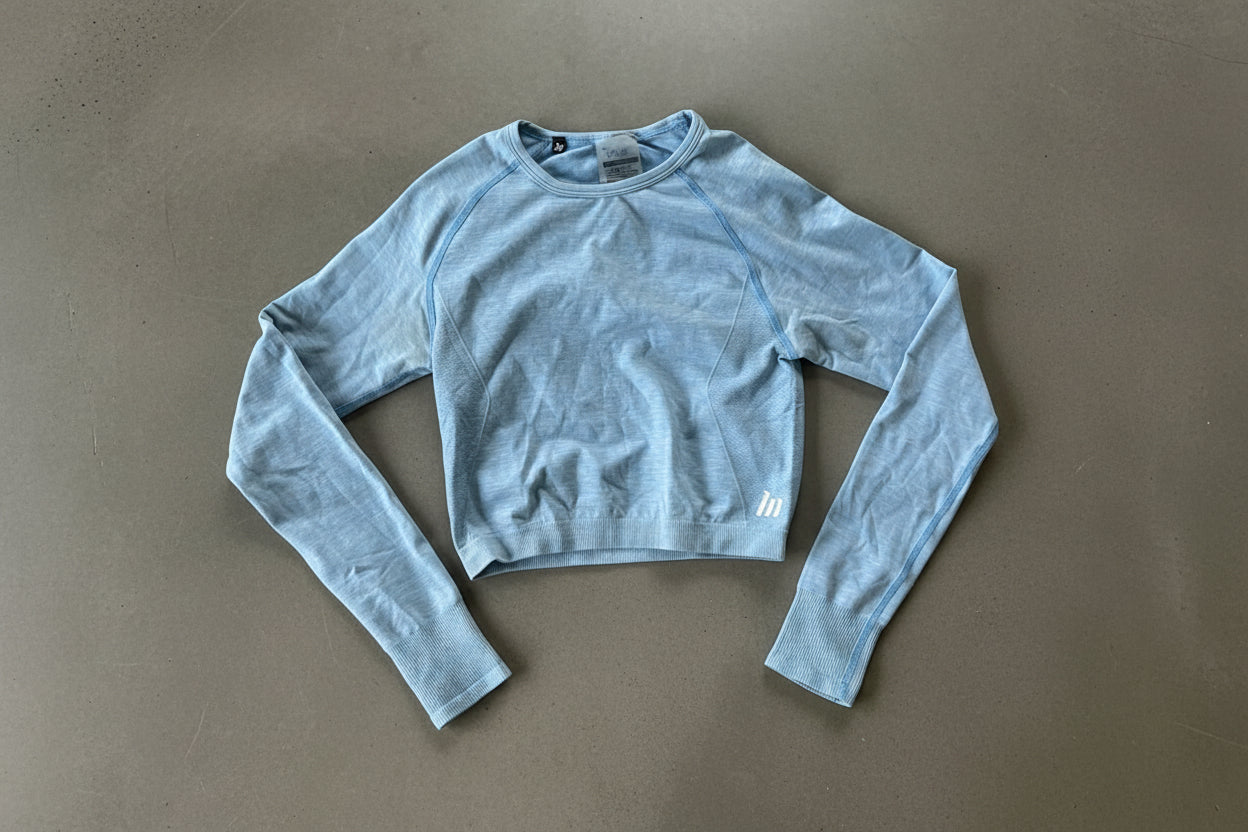 Muscle Nation x Rachel Dillon - Long Sleeve Crop Top