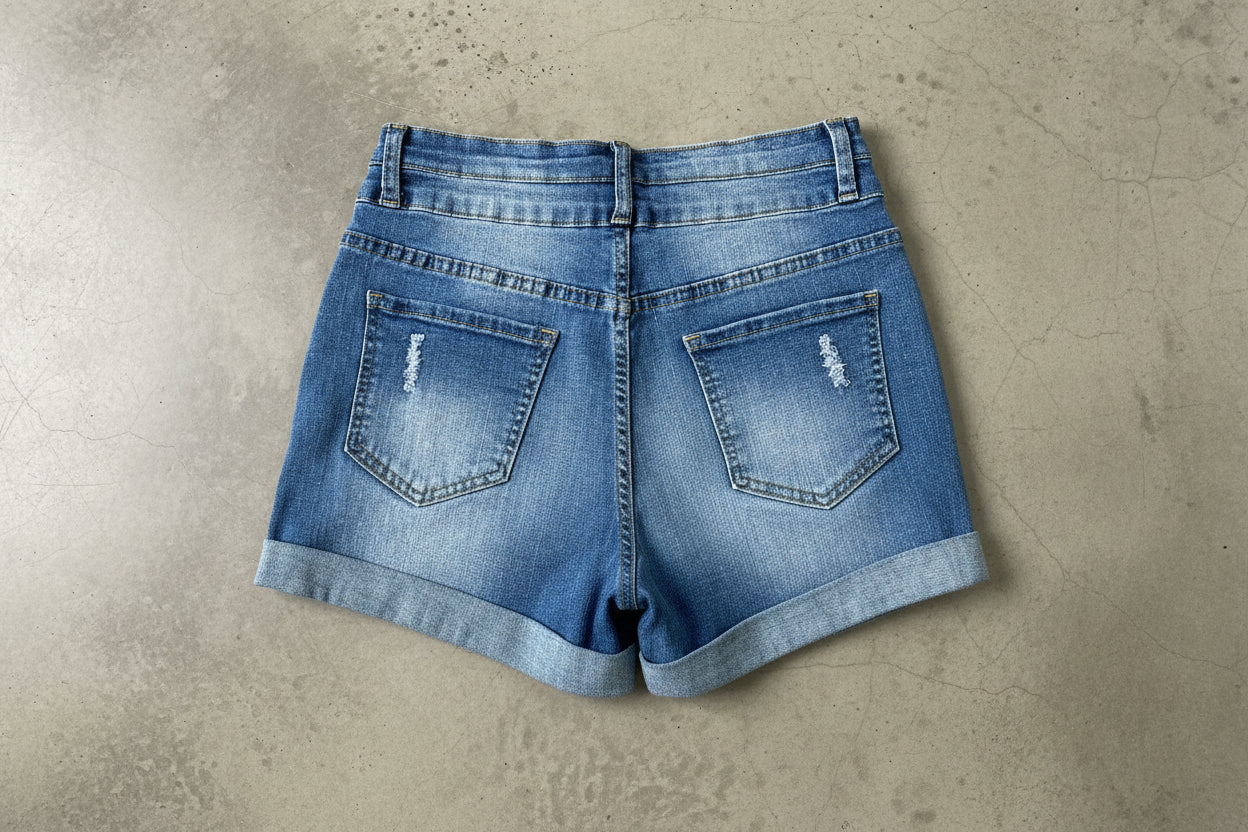Shein - Denim Short