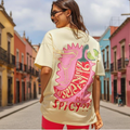 Muscle Nation - Spicy Marg Oversized Tee (2XS)