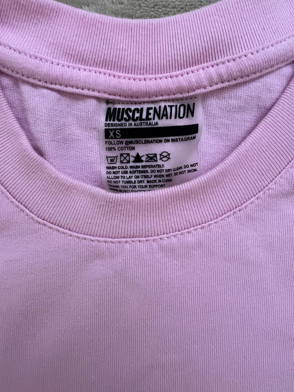 Muscle Nation - Fizz Oversized Tee (XS)