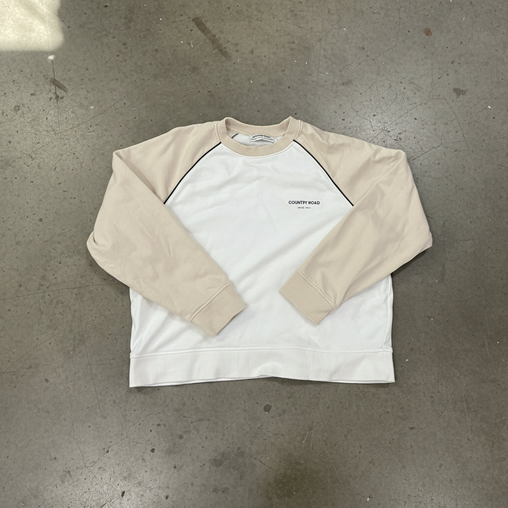 Country Road - Australian Cotton Colour Block Crew Sweat (L)
