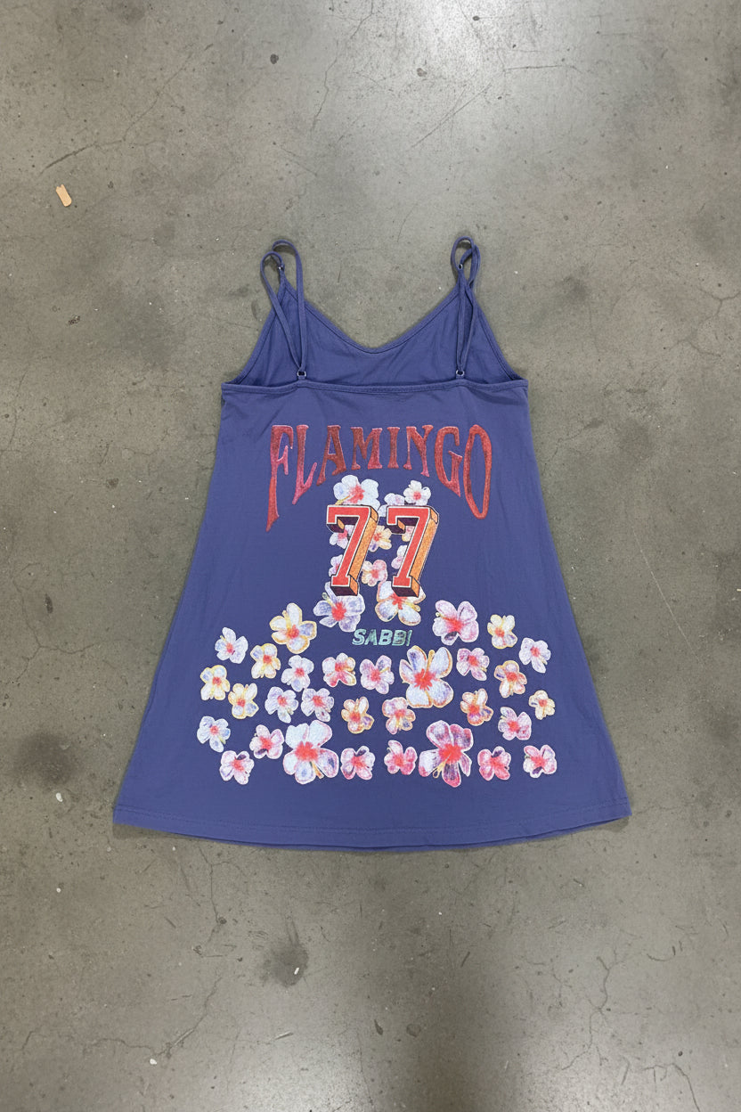 Sabbi - Flamingo Racing Mini Dress (L)