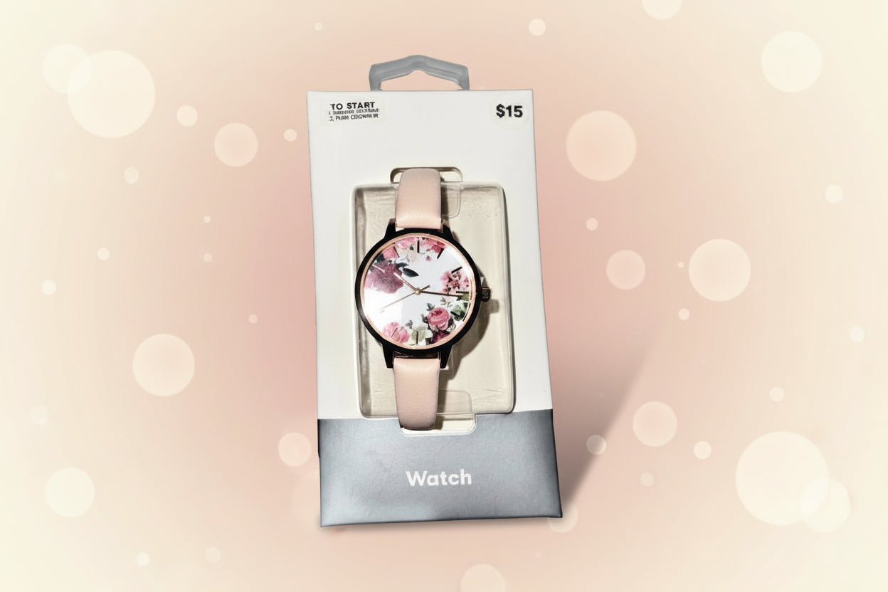 Analogue Floral Watch