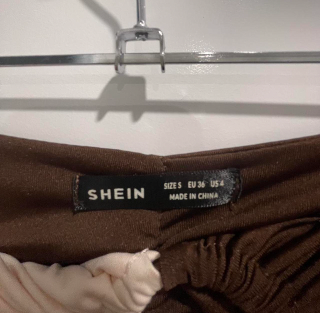 Shein - Scrunch Butt Tube  Bodycon Dress (S)