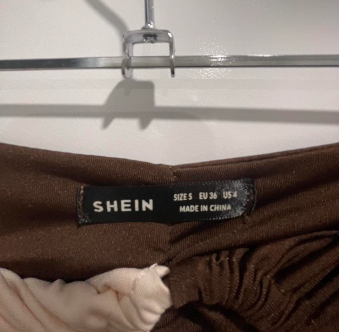 Shein - Scrunch Butt Tube  Bodycon Dress (S)