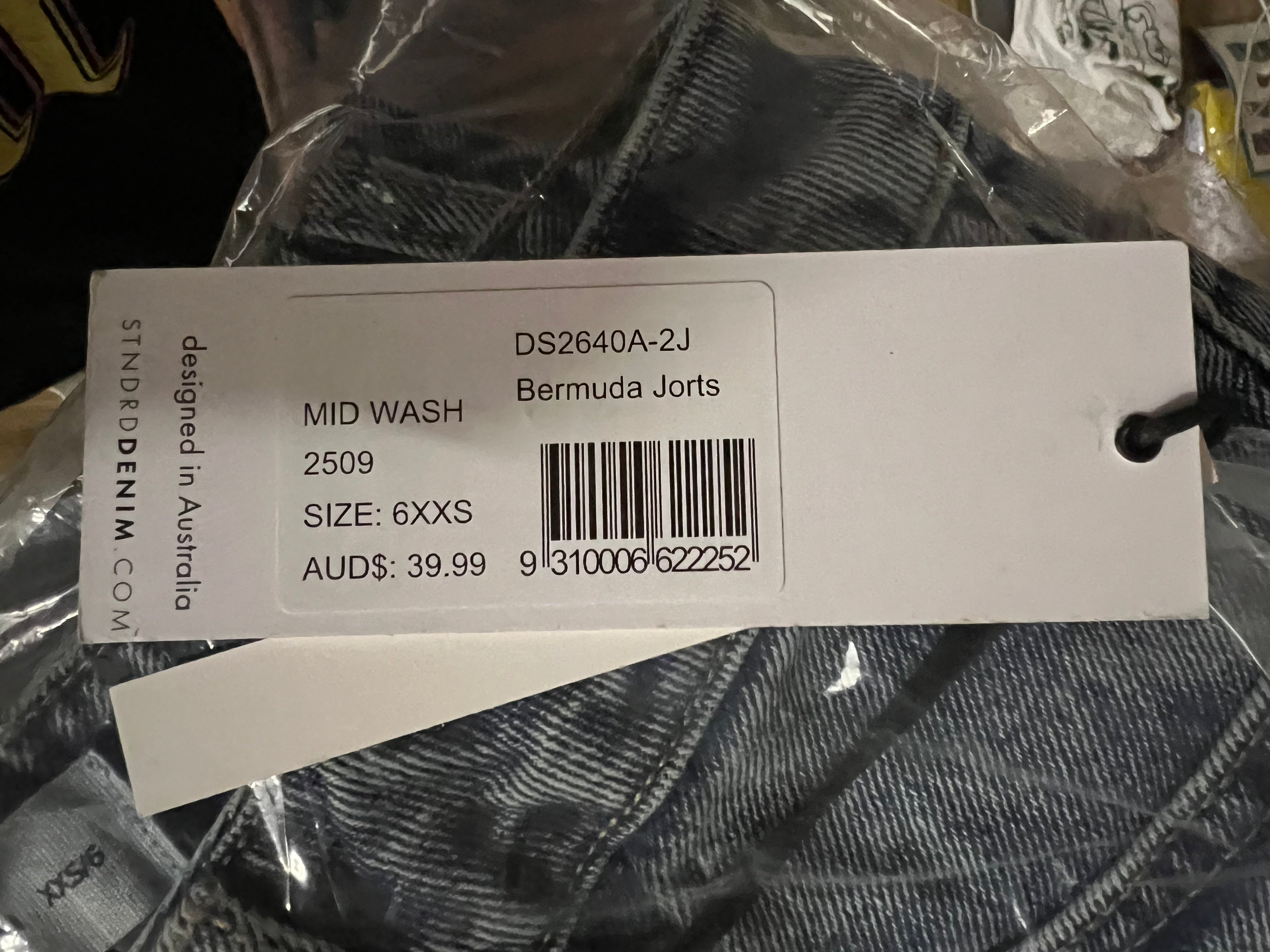 Ally Fashion - Denim Bermuda Jorts Mid Rise