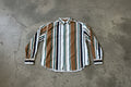 Only & Sons - Striped Long Sleeve Button Up Shirt (XL)