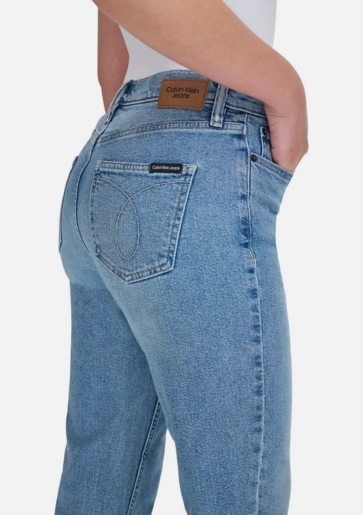 Calvin Klein - Women’s High Rise Straight Leg Jeans