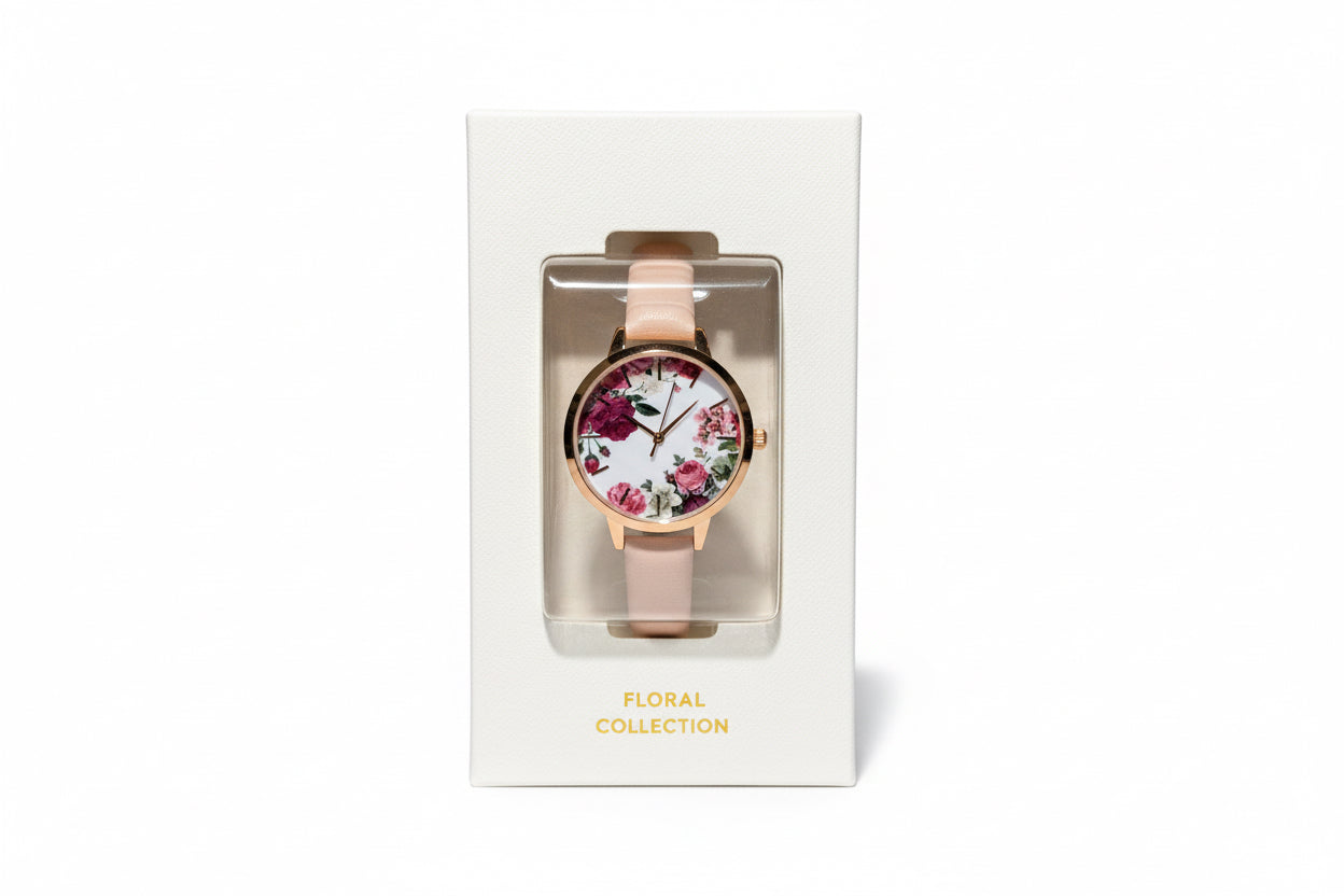 Analogue Floral Watch