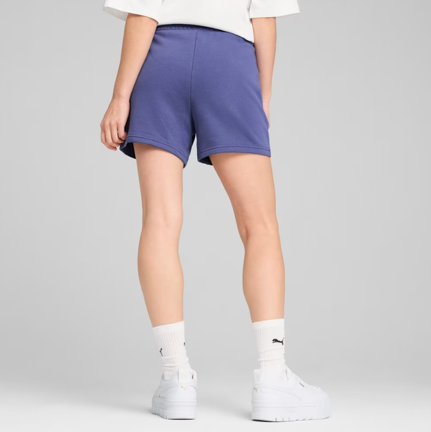 Puma - ESS Small No. 1 Logo 5'' High-Waist Shorts (S)