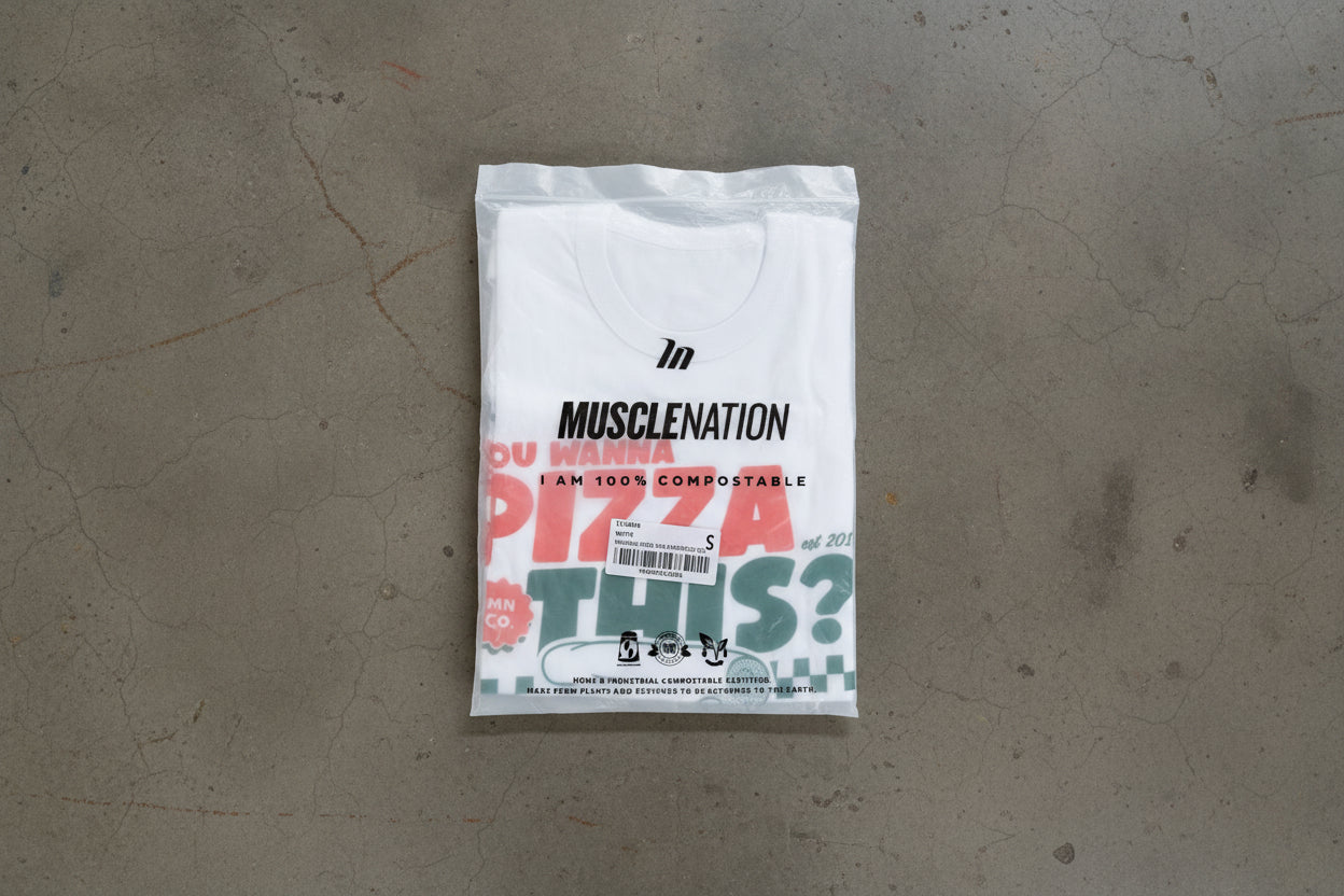 Muscle Nation - Pizza This Oversized Tee (S)