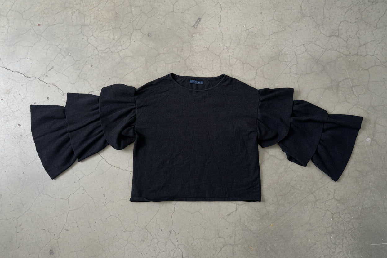 Zara - Frilled Sleeve Blouse (S)