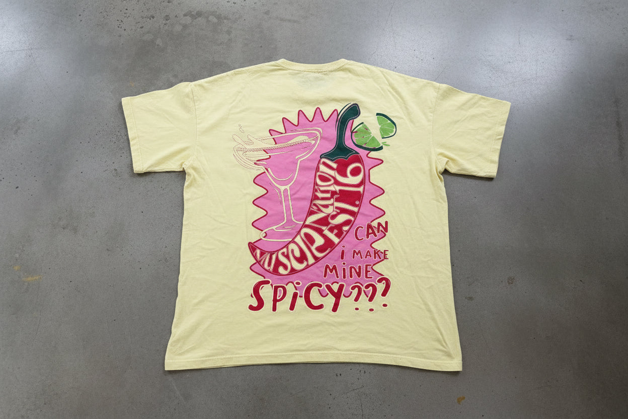 Muscle Nation - Spicy Marg Oversized Tee (2XS)