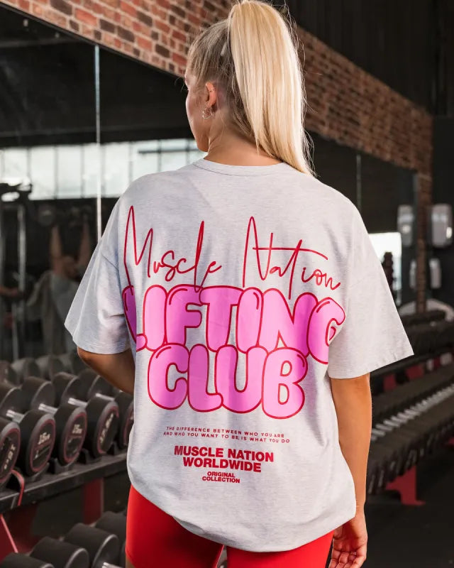 Muscle Nation - Oversized Lifting Club Tee
