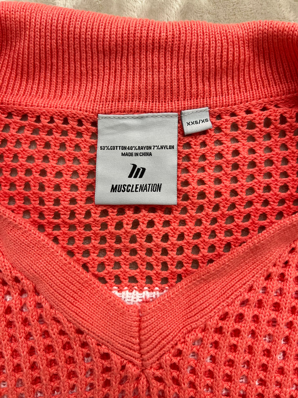 Muscle Nation - Oversized Knit Jersey (XXS/XS)