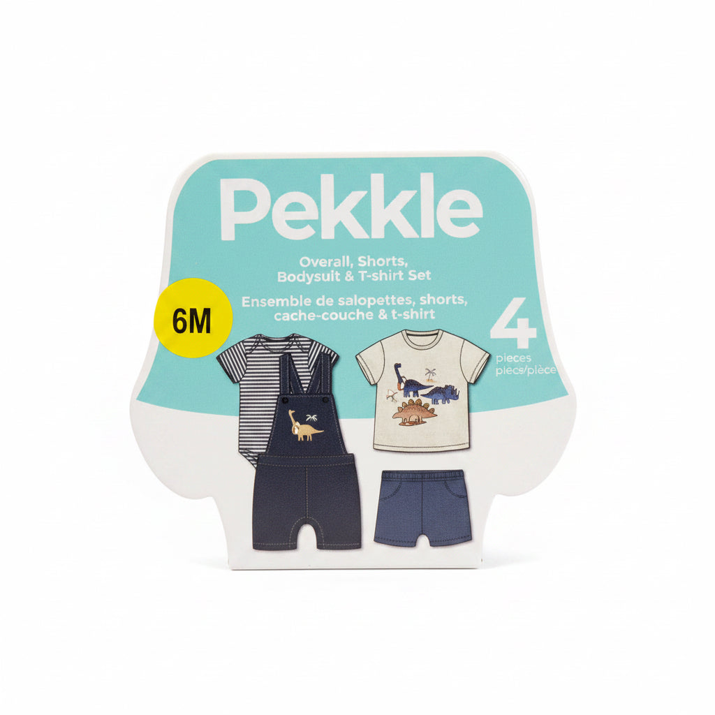 Pekkle - Boys 4 Piece Set (6M)