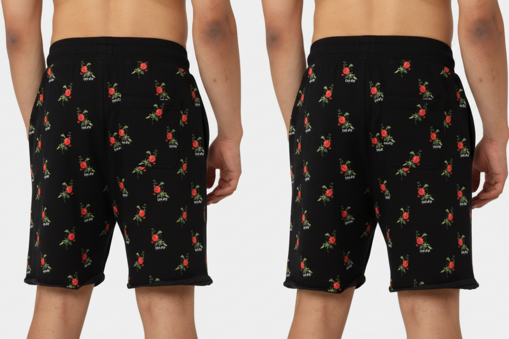 Carre - Ament Repeat Rugueux Shorts (L)