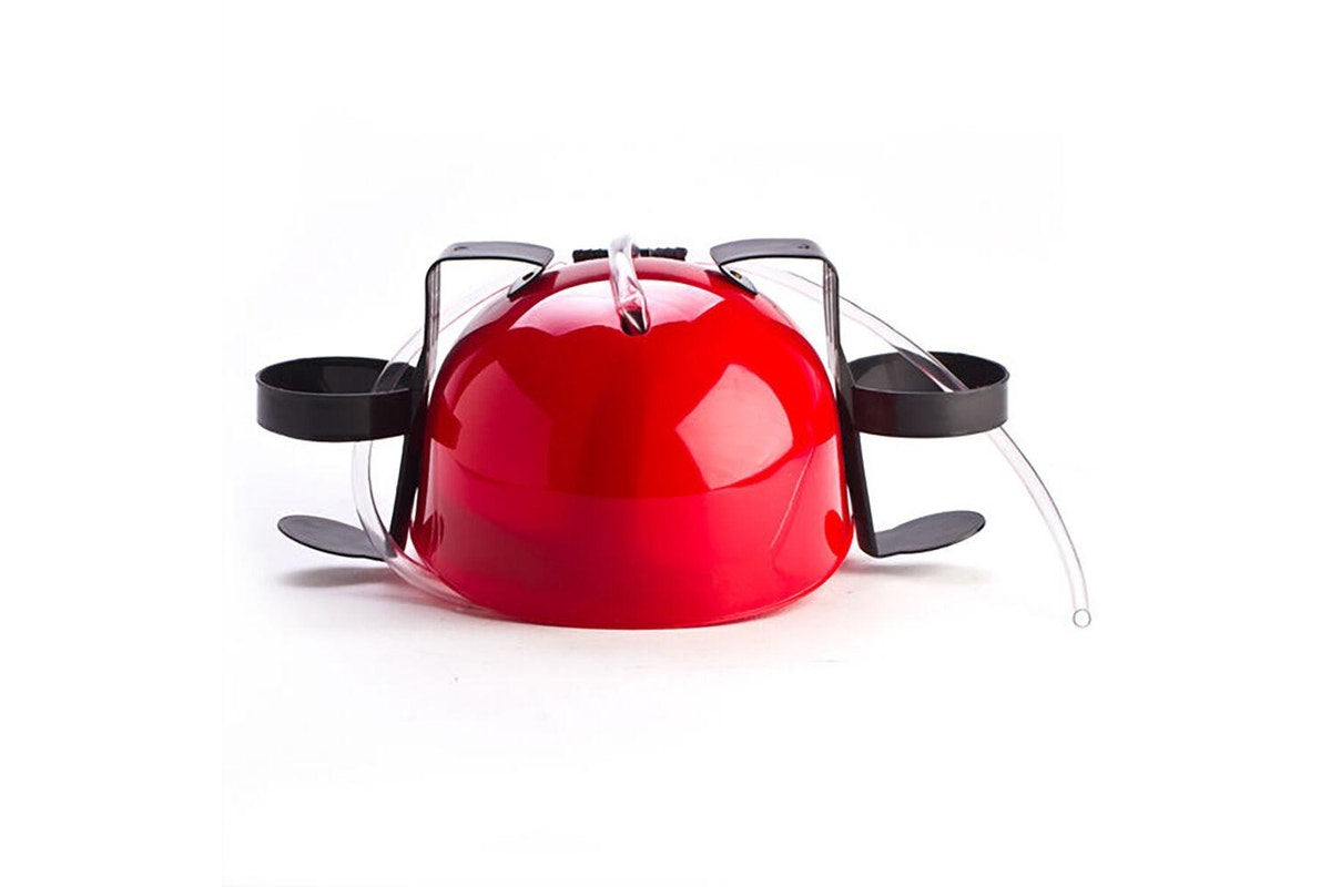 Thirst Aid - Hard Hat Party Drinking Dispenser