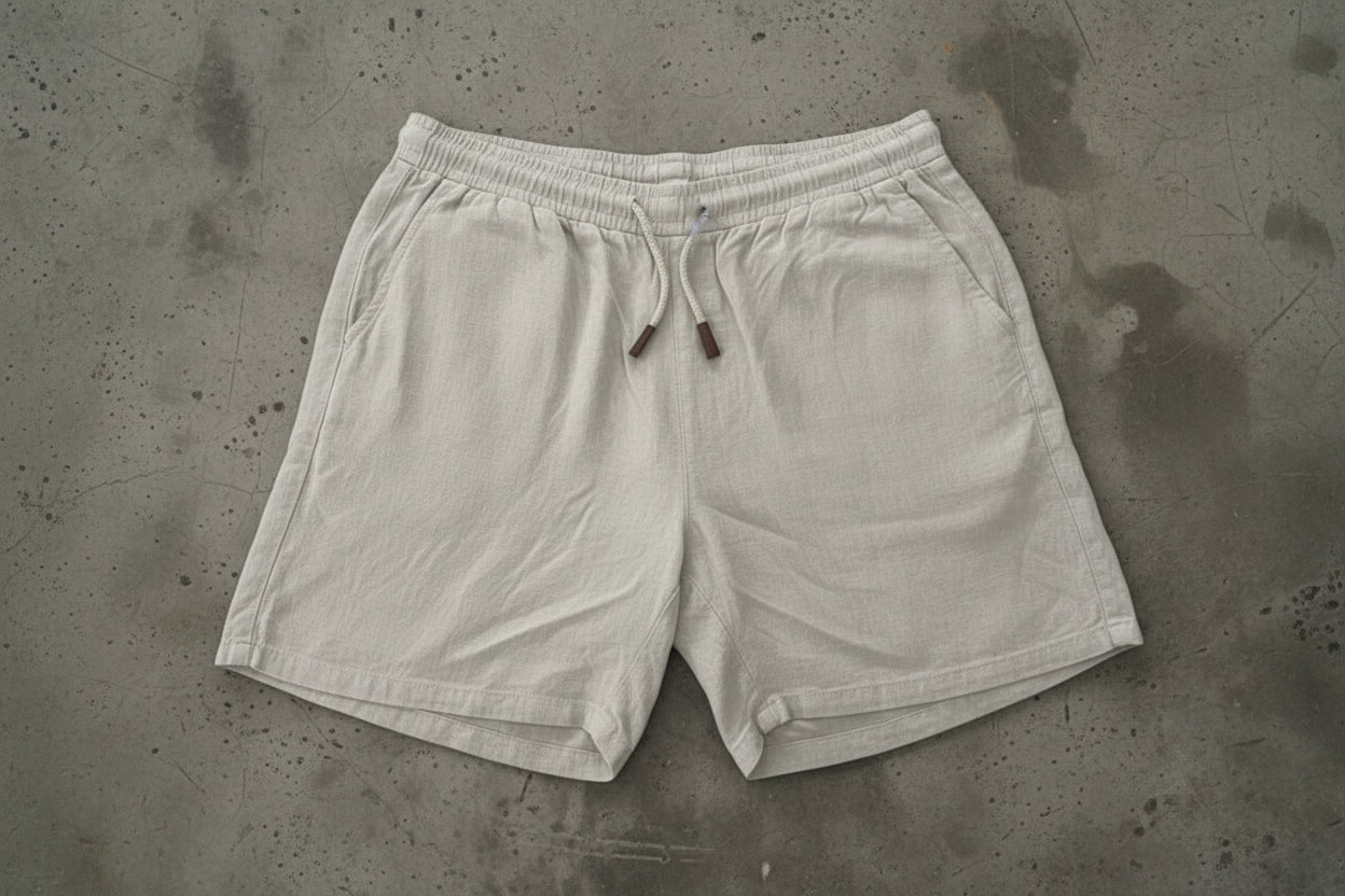 Shein - Drawstring Waist Shorts (2XL)