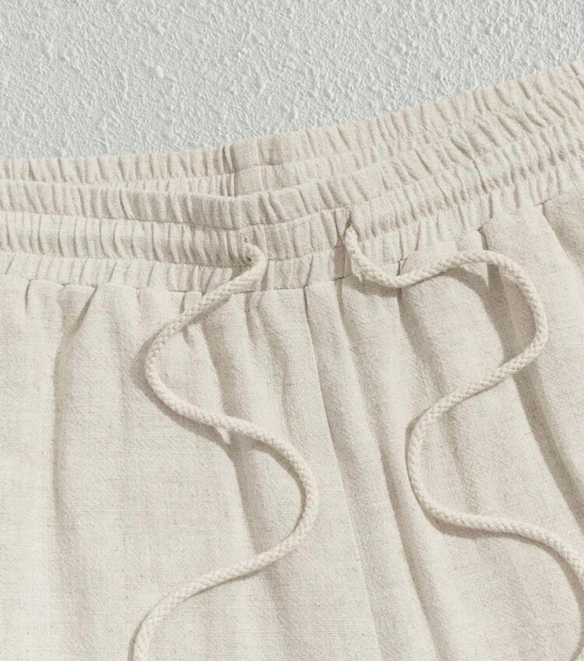 Shein - Drawstring Waist Shorts (2XL)
