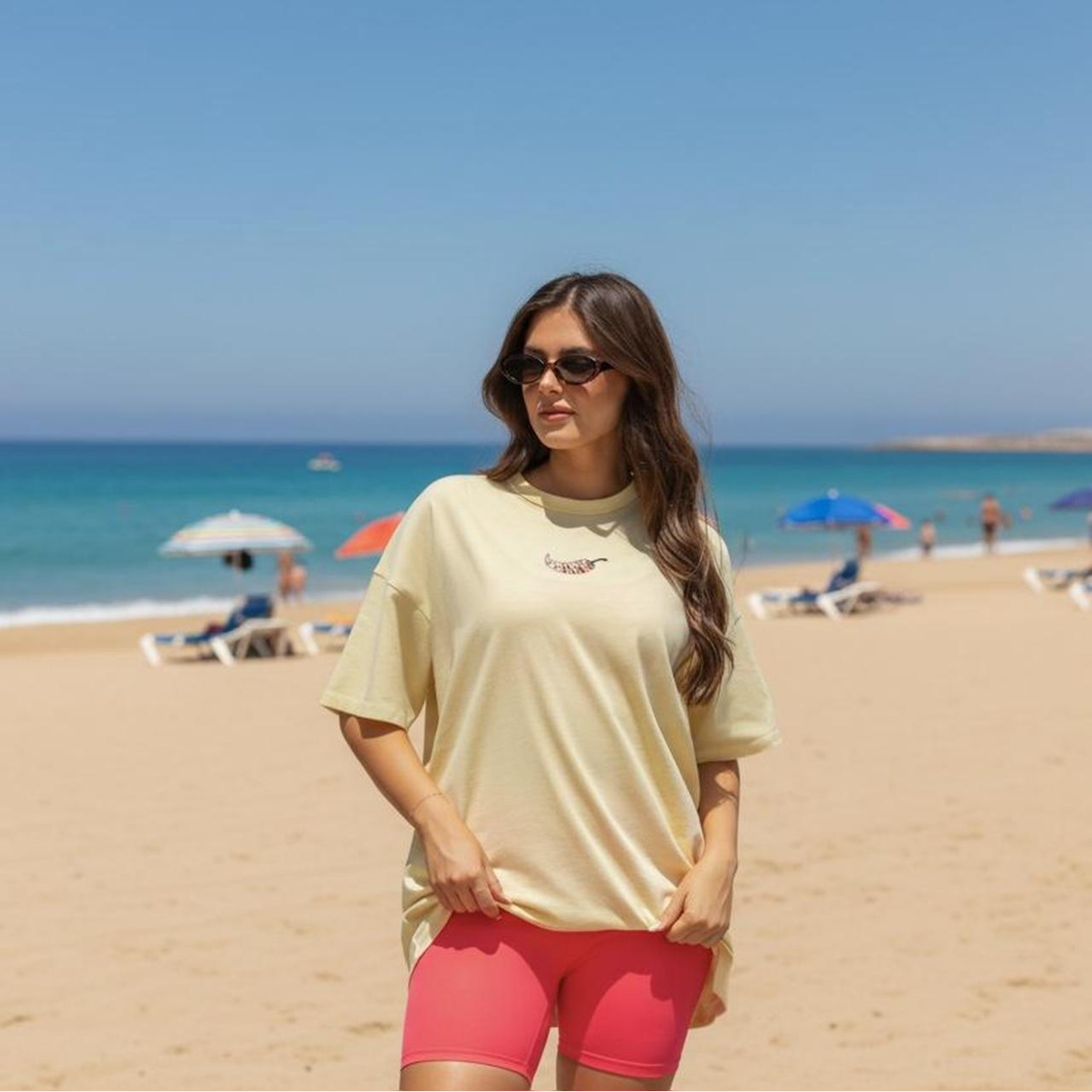 Muscle Nation - Spicy Marg Oversized Tee (2XS)