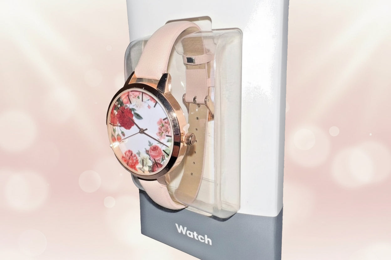 Analogue Floral Watch