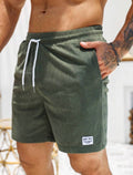 Shein - Loose Fit Corduroy Shorts (L)