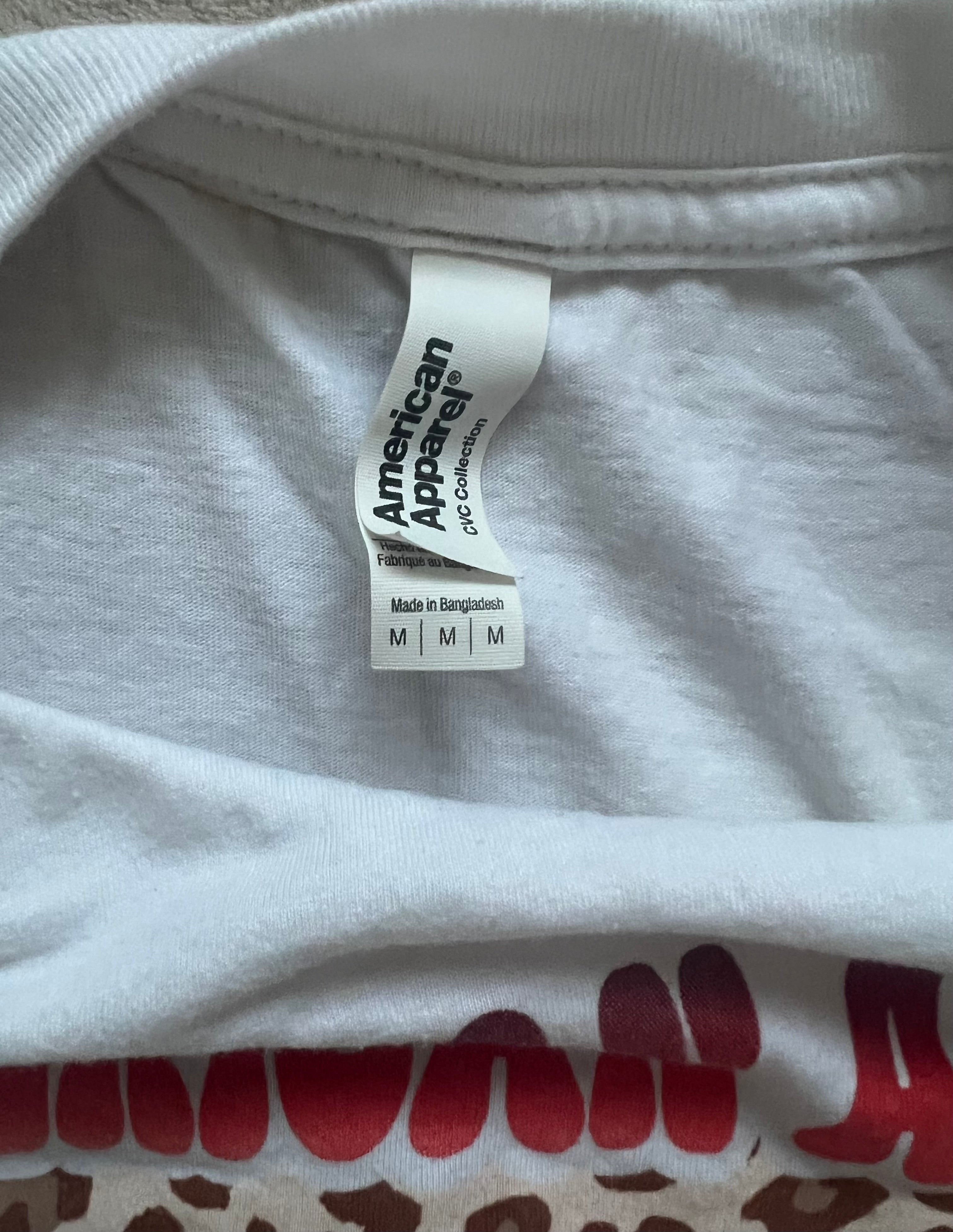 American Apparel - Floral Cropped Tee (M)