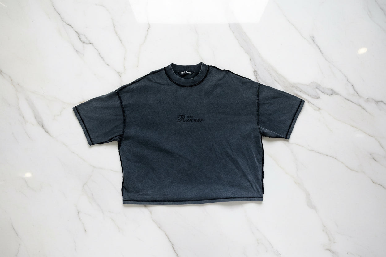 Front Runner - Staple Boxy Cropped Tee (S)