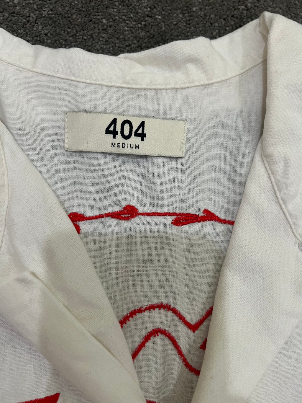 404 Frontier - Embroidered Button Up Shirt (M)
