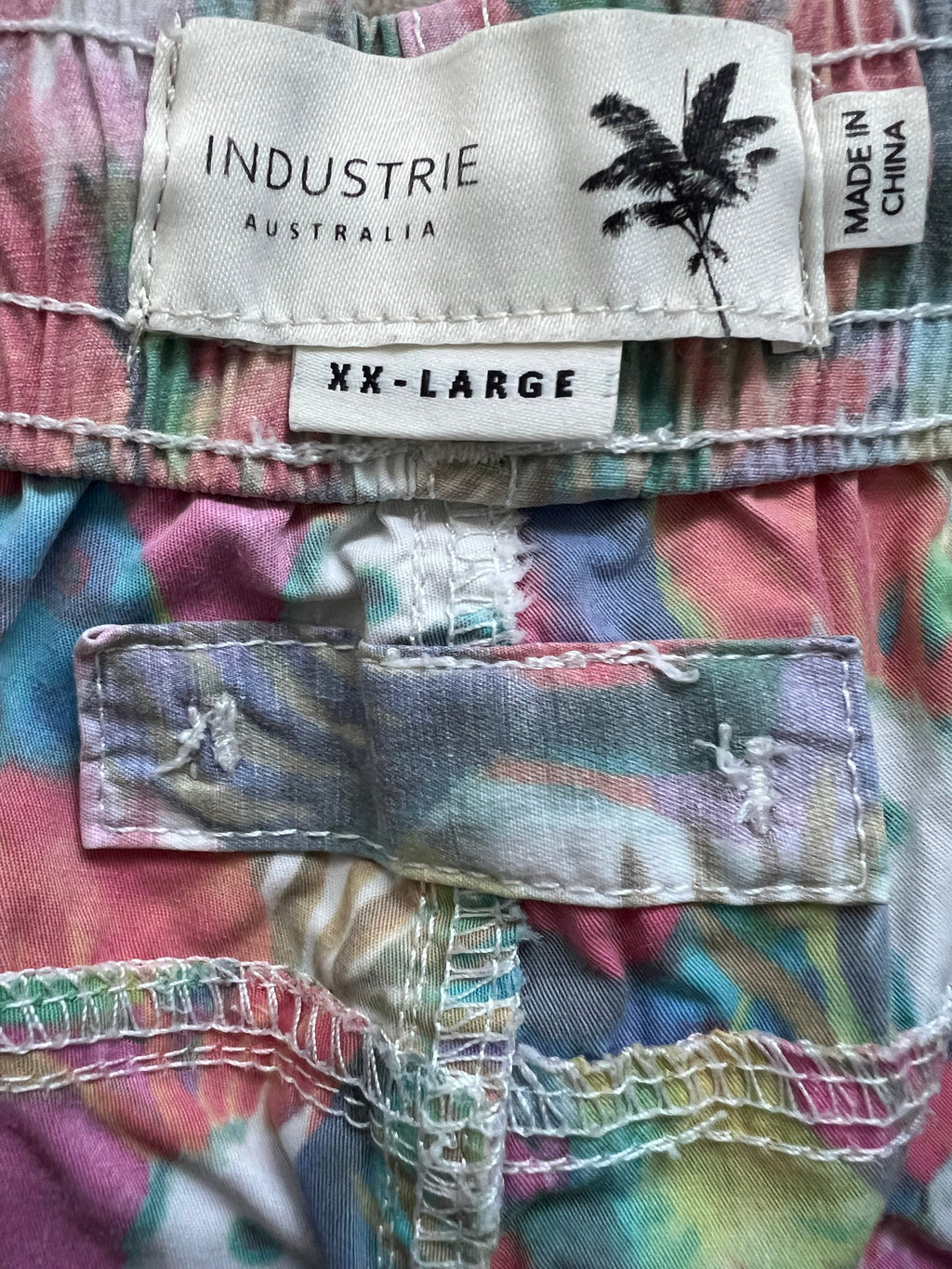 Industrie – The Cerrada Bahama Boardshorts – Bird Print (2XL)