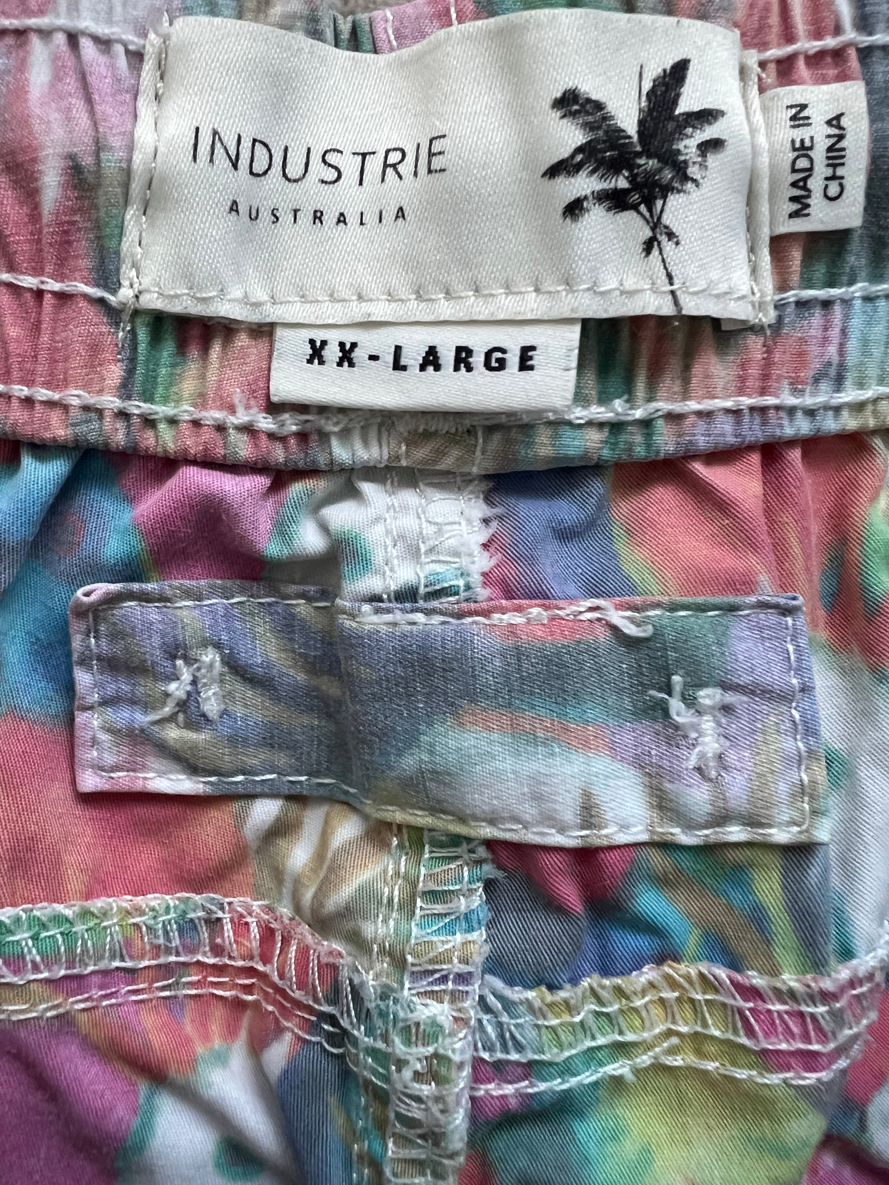 Industrie – The Cerrada Bahama Boardshorts – Bird Print (2XL)